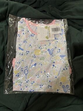 Trotter Street Kids Pink Floral & Character Matching Set - Soft Pastel Print